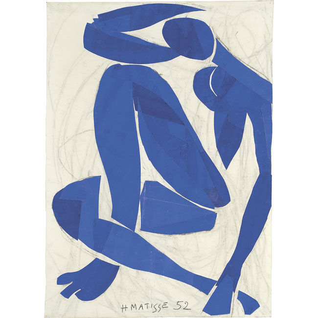 matisse blue nude iv Matisse blue nude iv